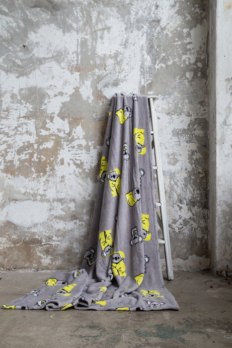 L'essentiel linge de maison Koala Bear - Amarillo y Gris L'essentiel linge de maison Koala Bear - Amarillo y Gris